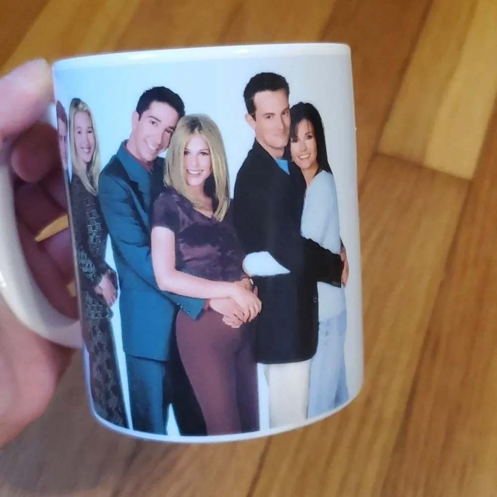 Friends the tv series‎ cast photo coffee mug